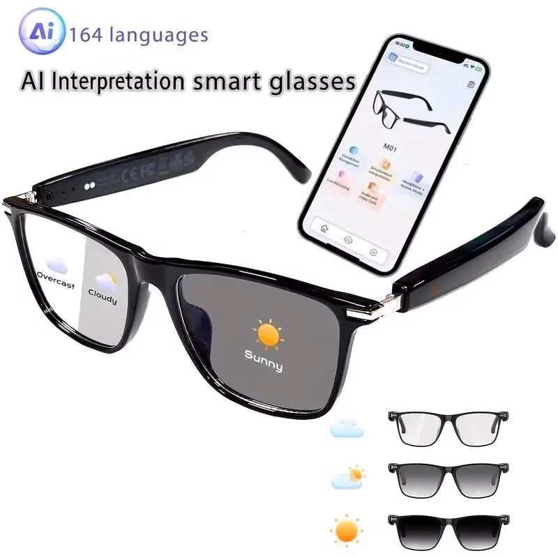 AI interpretation smart glasses language translation feature